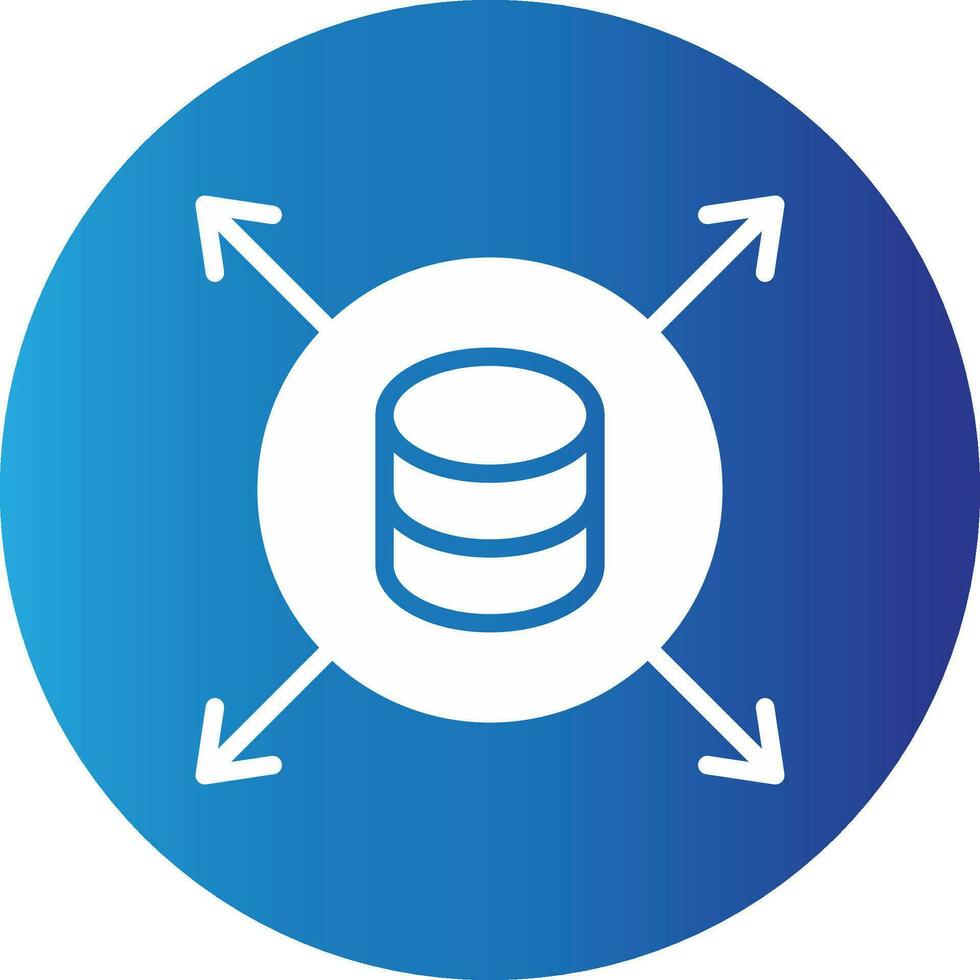 Data Driven Creative Icon Design vector