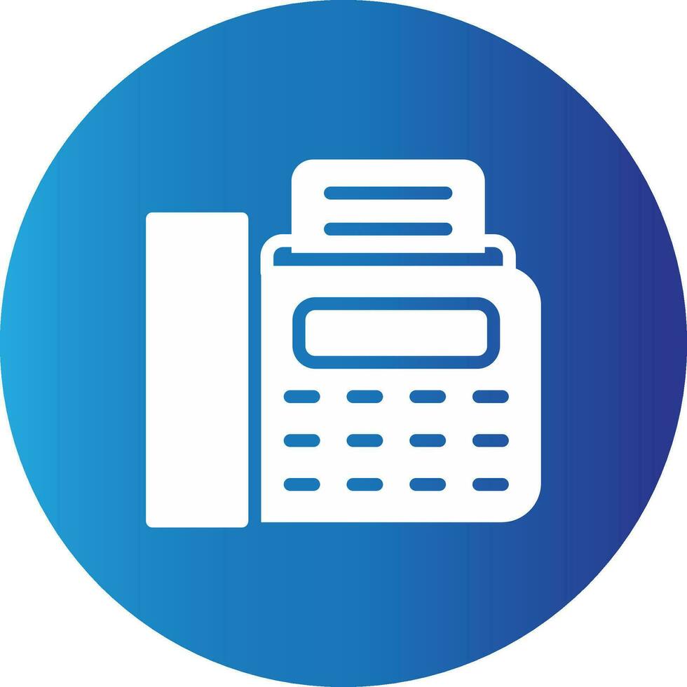 GLYPH Gradient Circle vector
