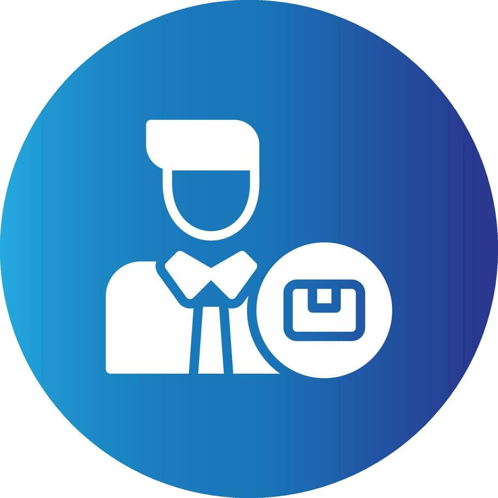 Brand Manager Creative Icon Design vector