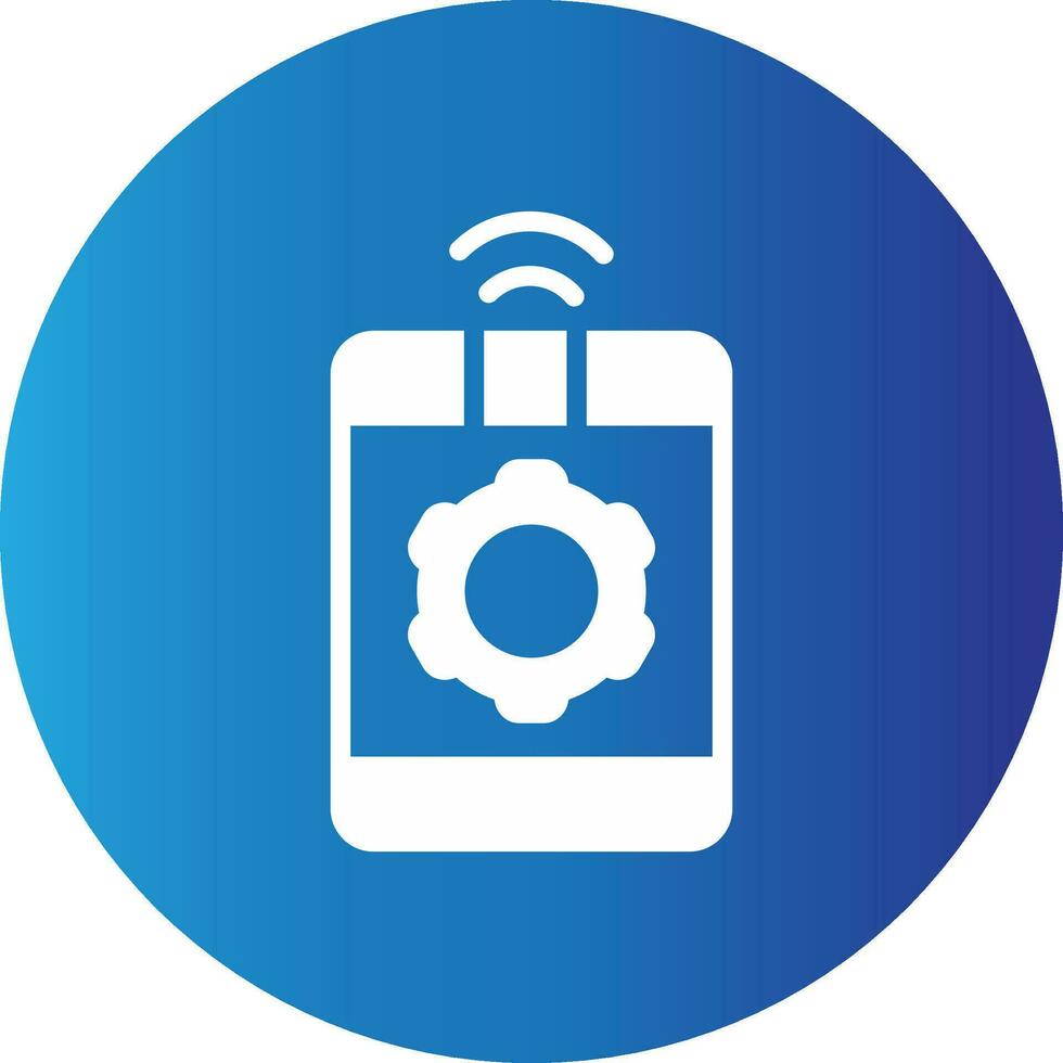 Smart Setting Creative Icon Design vector