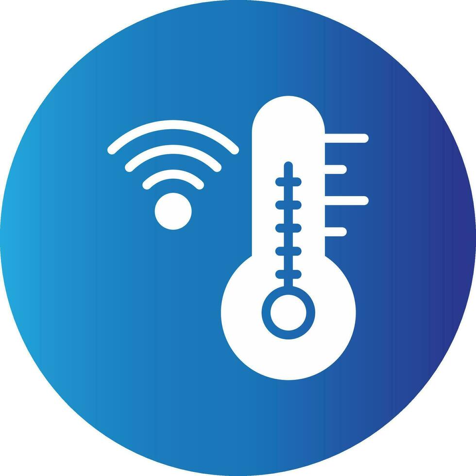 Thermostat Creative Icon Design vector