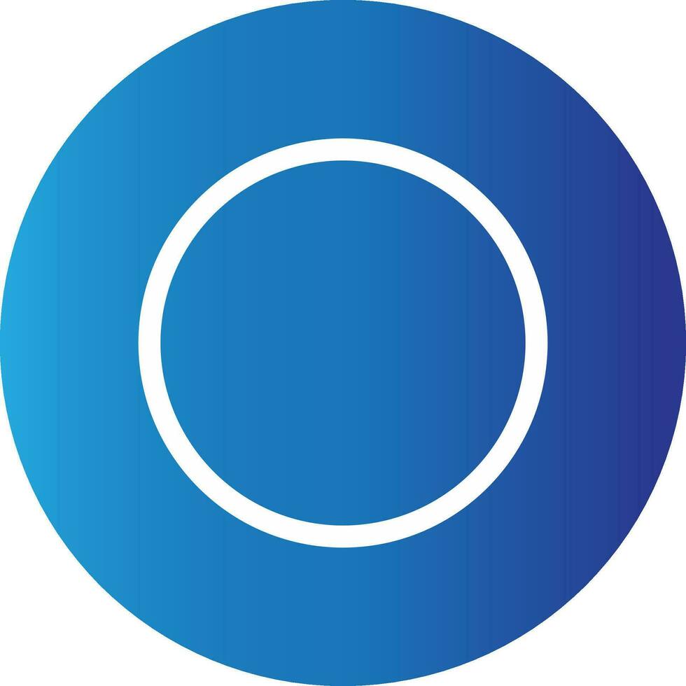 Circle Creative Icon Design vector