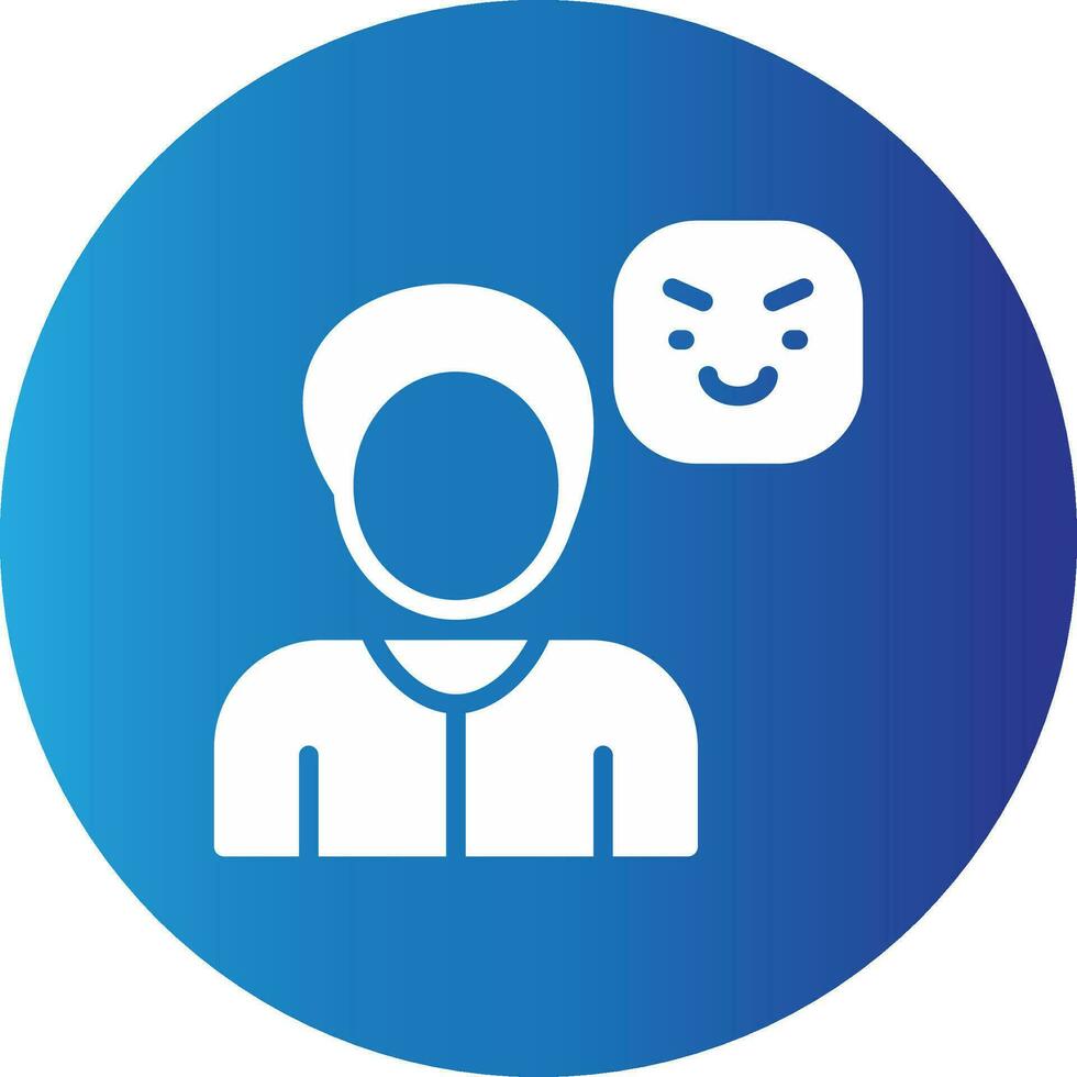 Confident Creative Icon Design vector