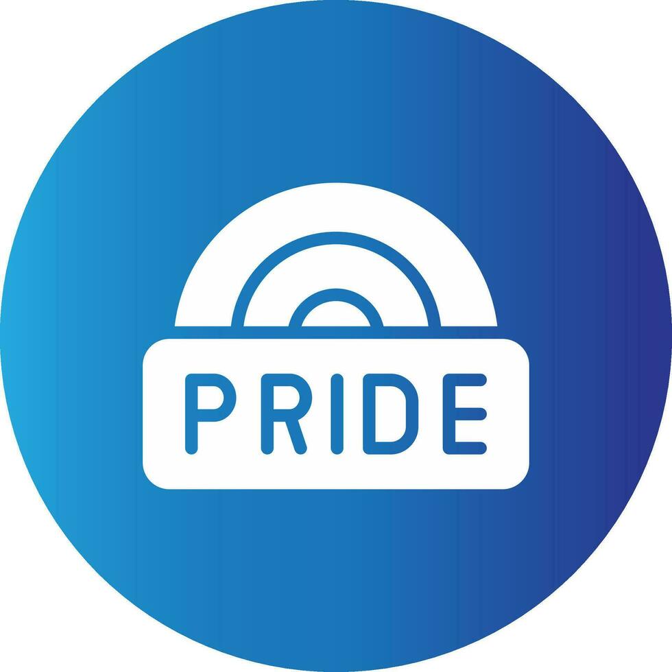 Pride Creative Icon Design vector