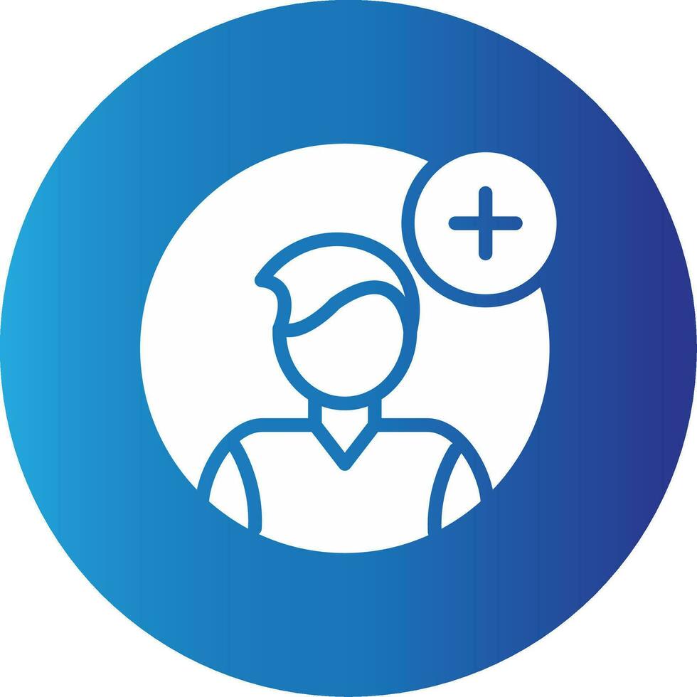 Create an Account Creative Icon Design vector