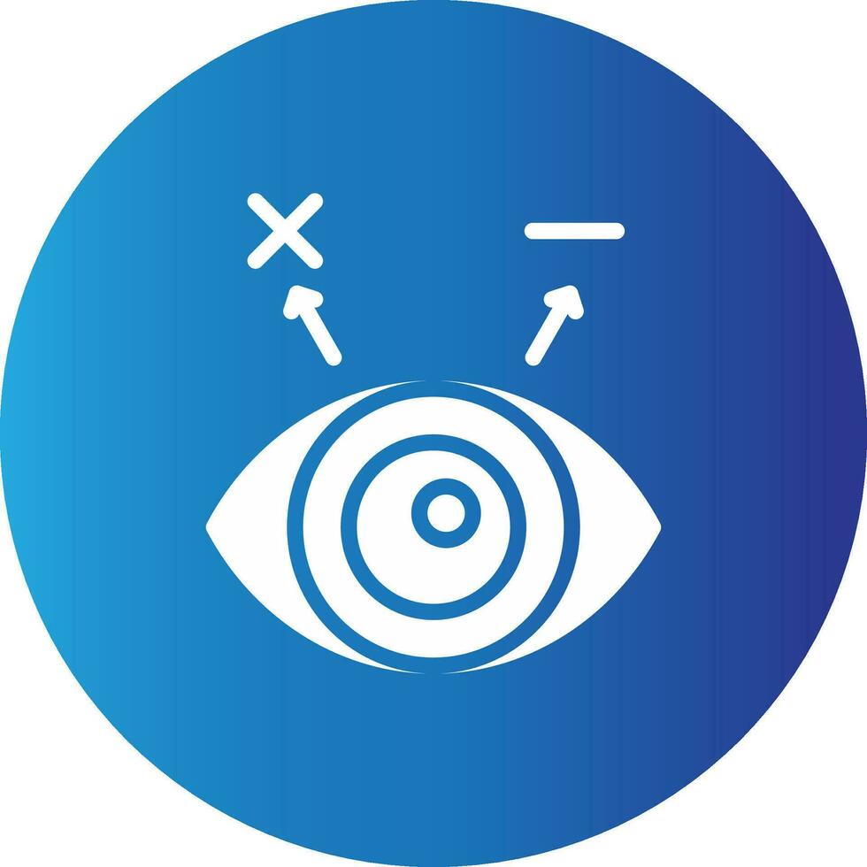 Stereo Vision Creative Icon Design vector