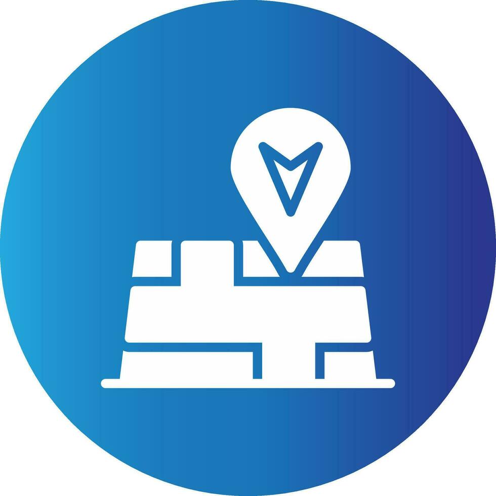 Gps Creative Icon Design vector