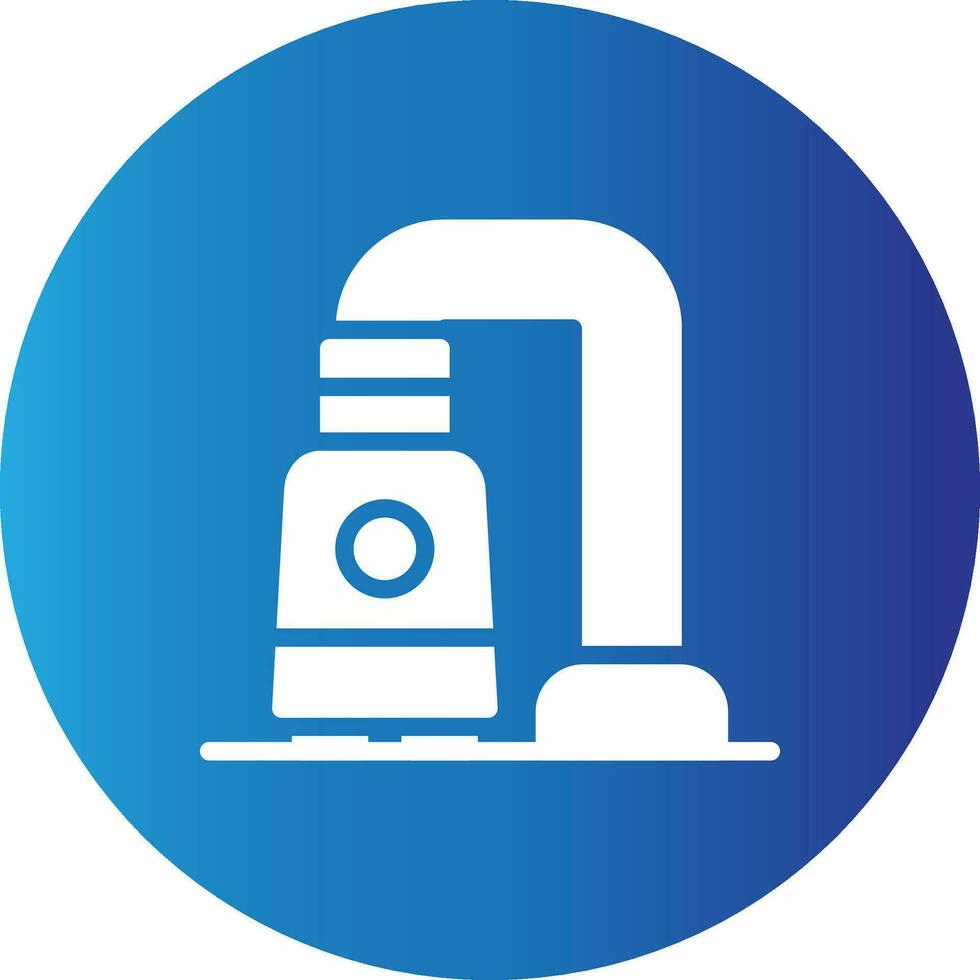 Vacuum Cleaner Creative Icon Design vector