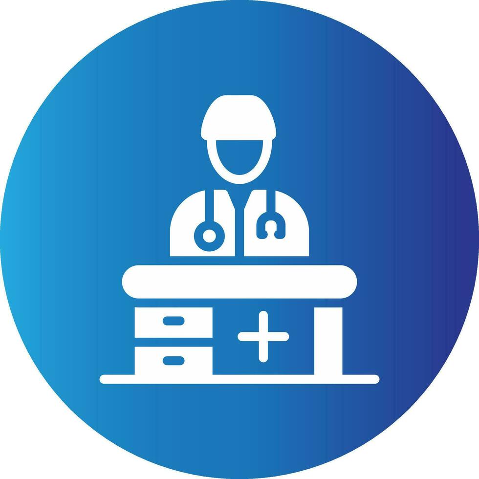 Doctor Office Creative Icon Design vector