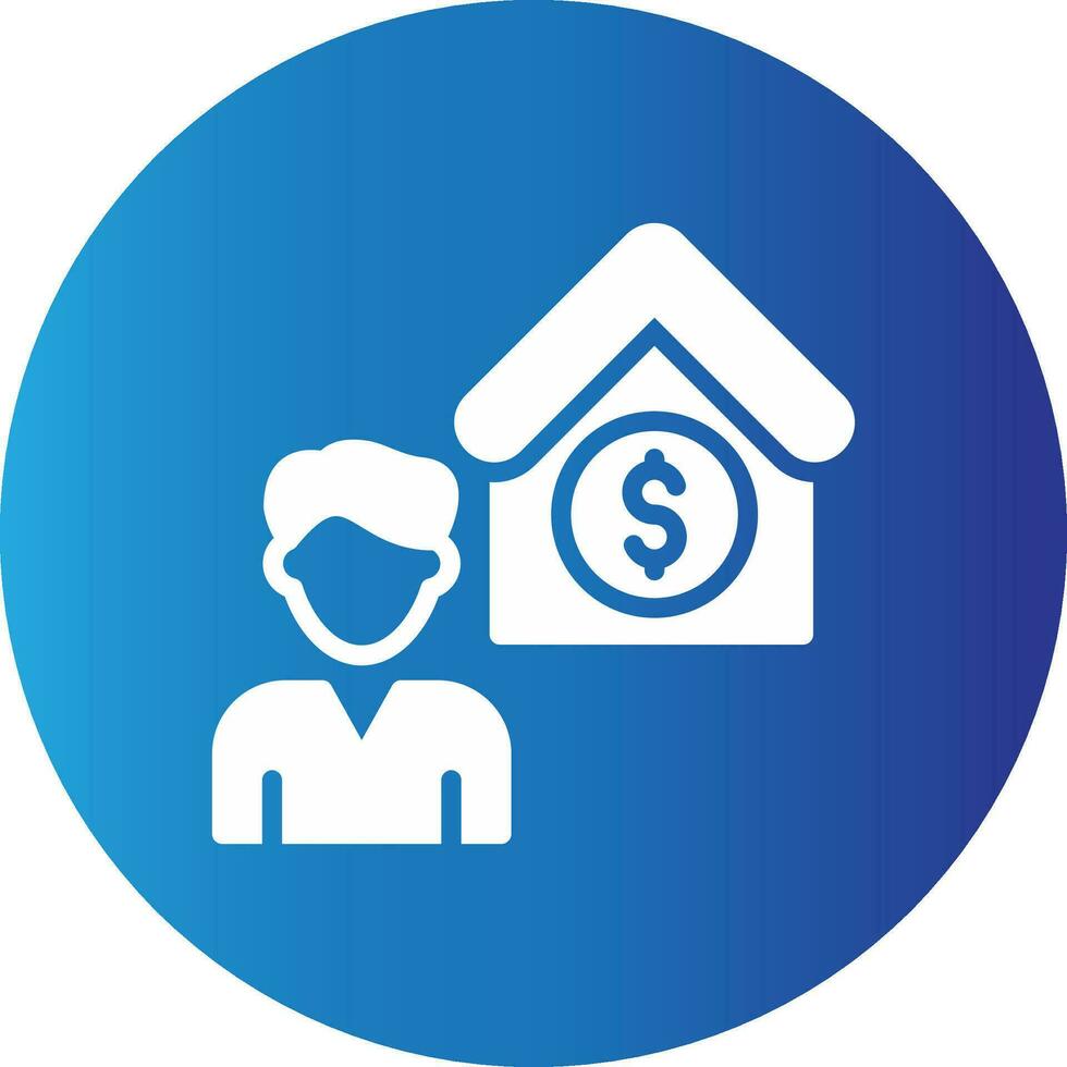 Broker Dealer Creative Icon Design vector