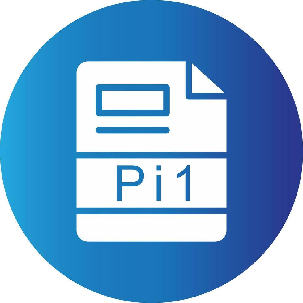 PI1 Creative Icon Design vector