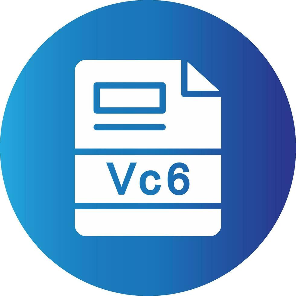 VC6 Creative Icon Design vector