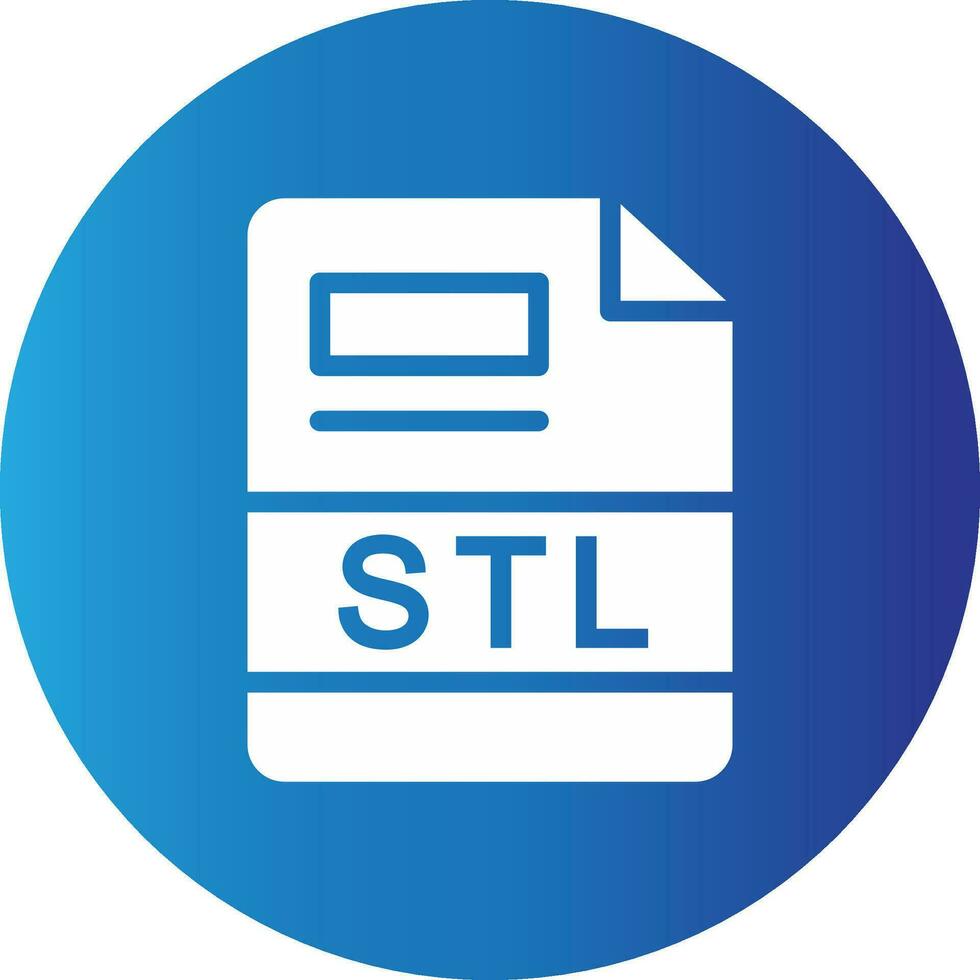 STL Creative Icon Design vector