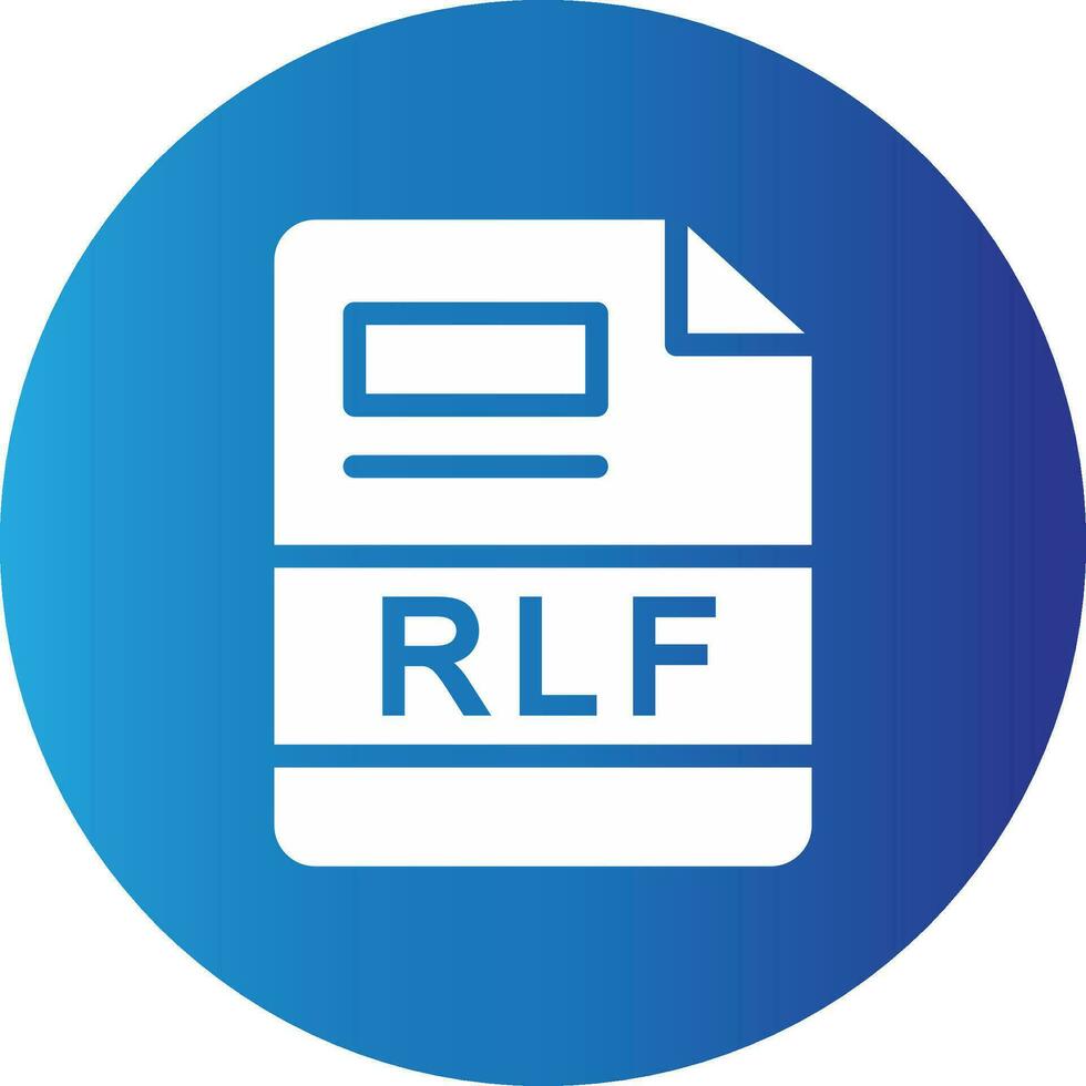 RLF Creative Icon Design vector