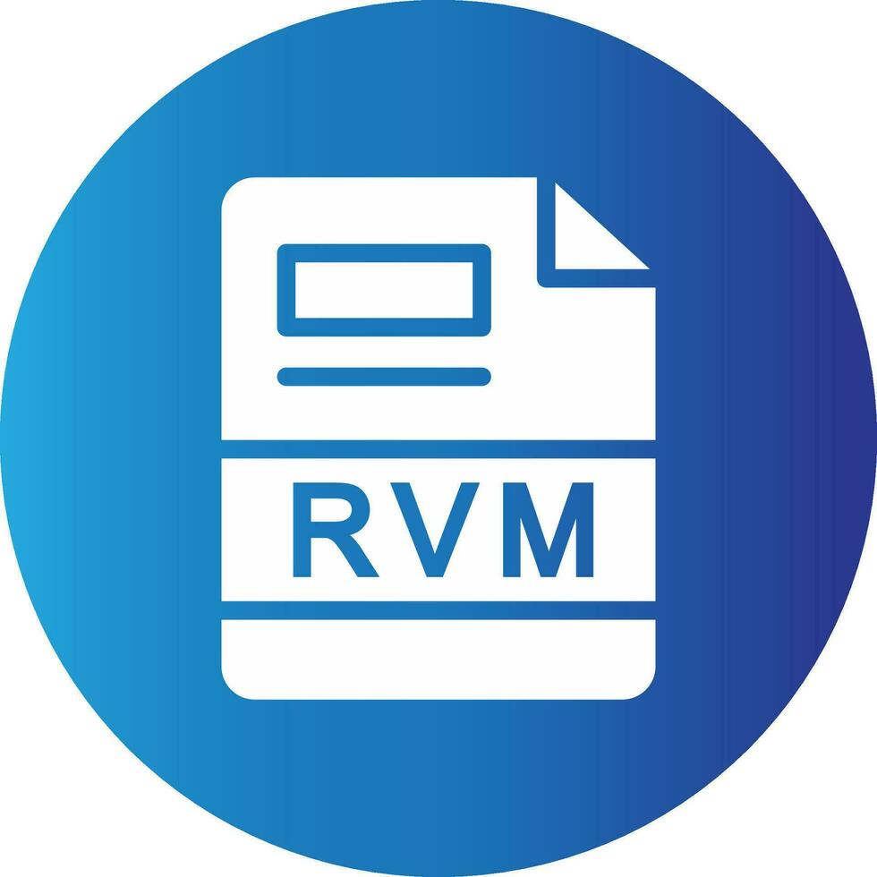 RVM Creative Icon Design vector