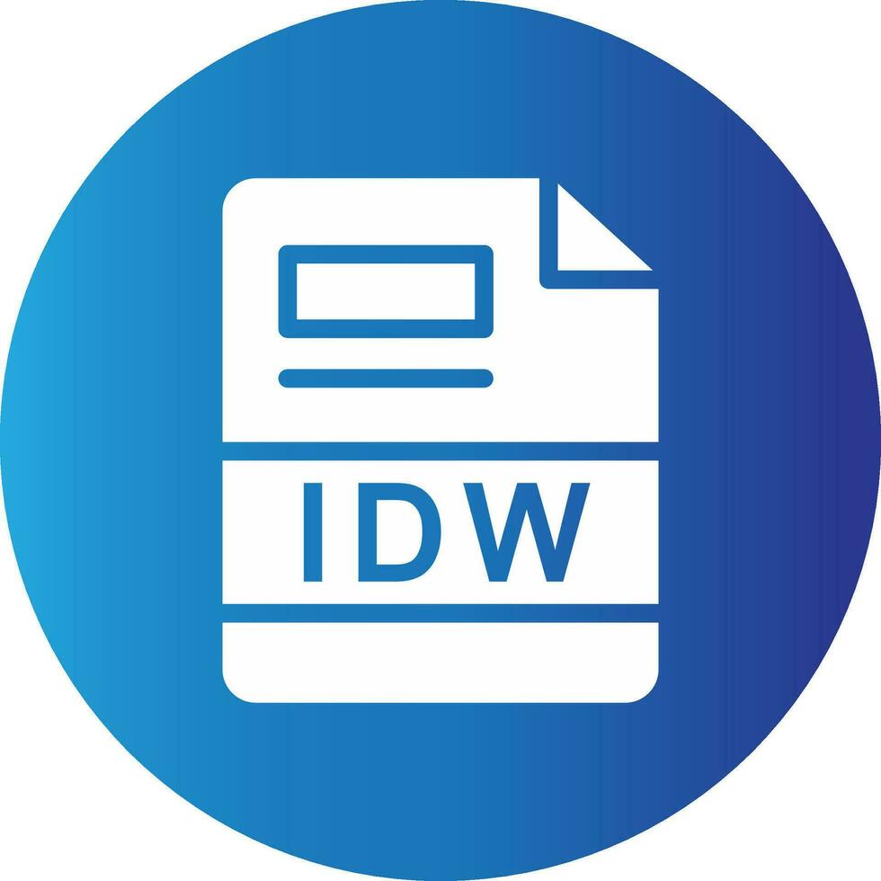 IDW Creative Icon Design vector