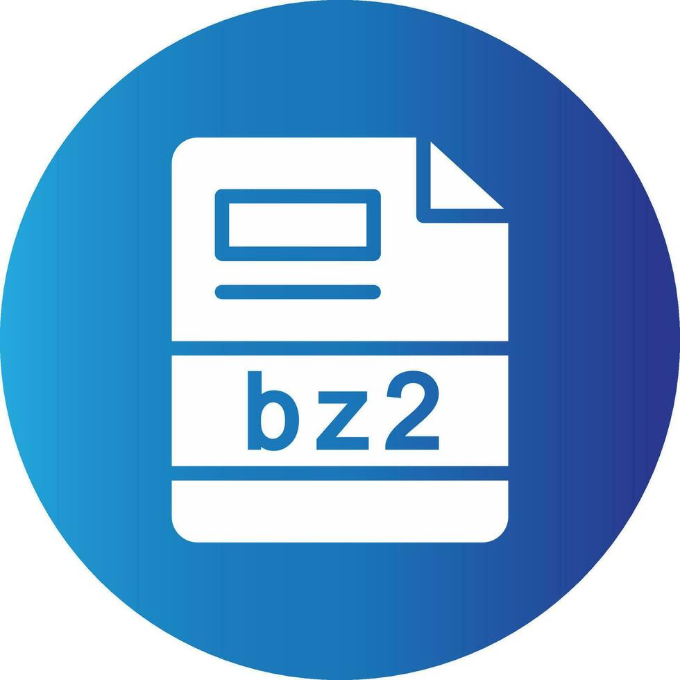 bz2 Creative Icon Design vector