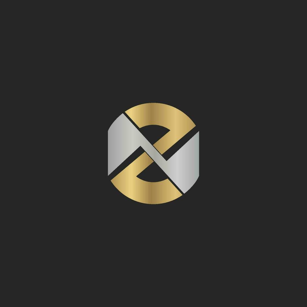 Alphabet letters Initials Monogram logo XZ, ZX, X and Z vector