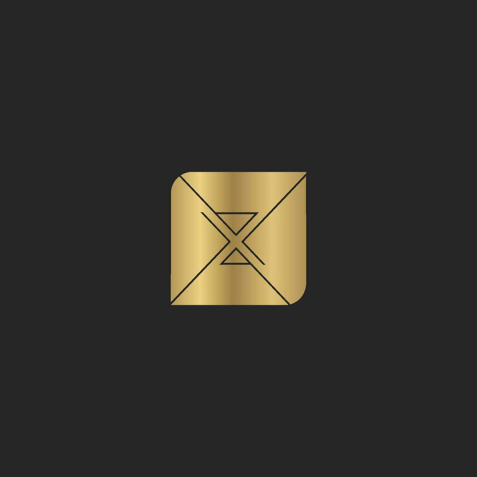Alphabet letters Initials Monogram logo XZ, ZX, X and Z vector