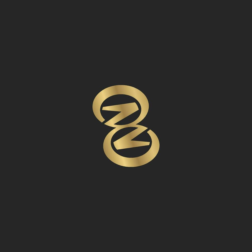 Alphabet letters Initials Monogram logo XZ, ZX, X and Z vector