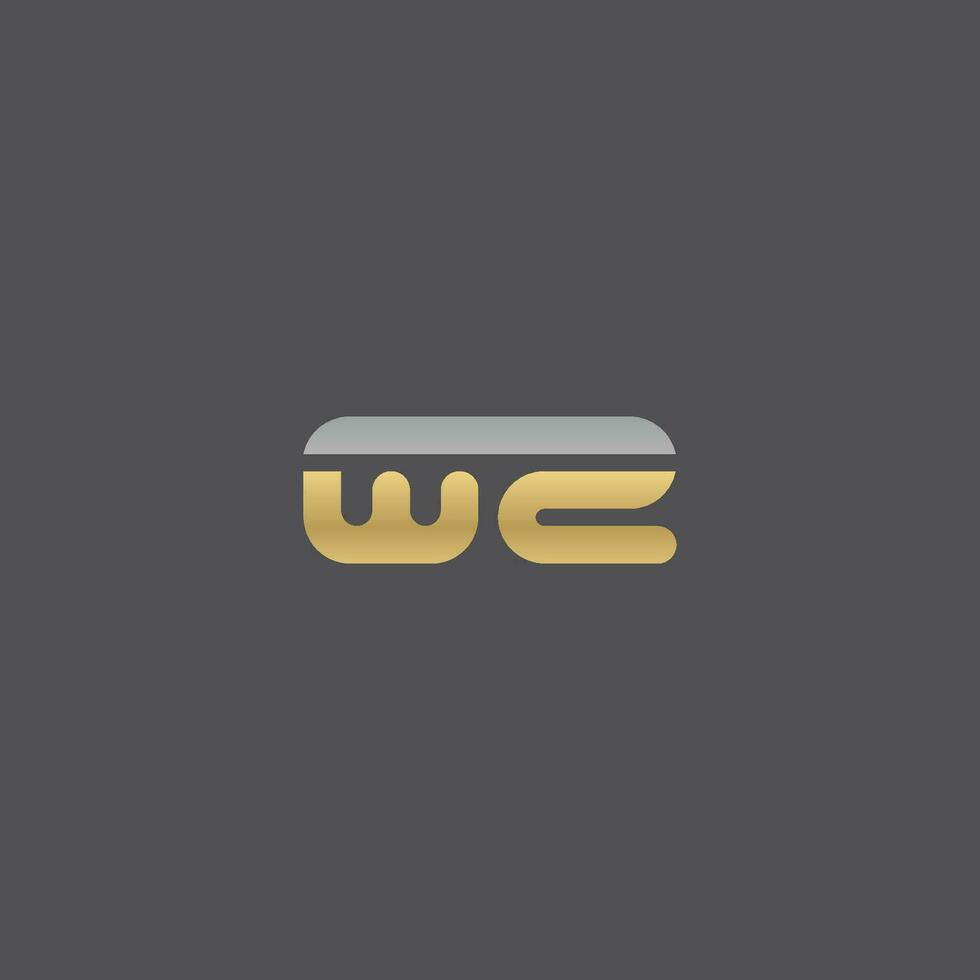 Alphabet letters Initials Monogram logo WZ, ZW, Z and W vector