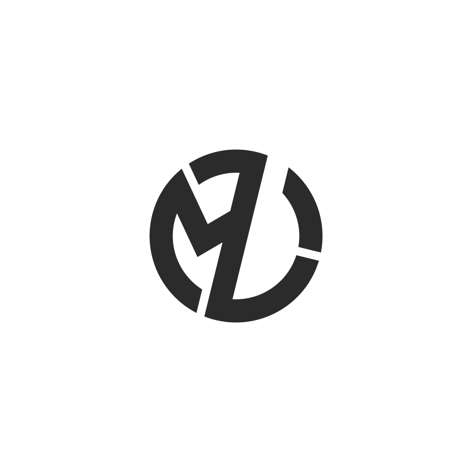 Alphabet Initials logo ZM, MZ, Z and M 36703484 Vector Art at Vecteezy