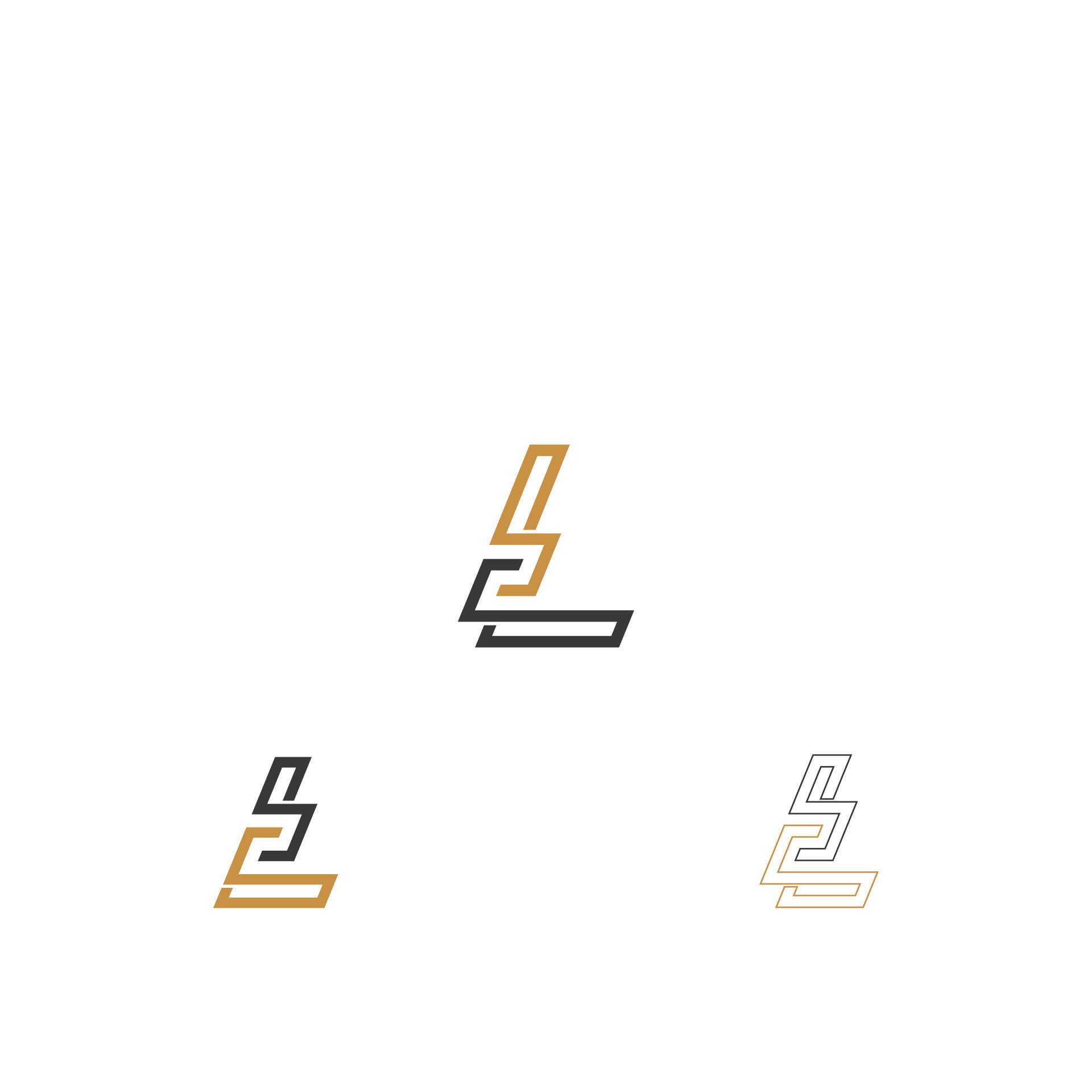 Alphabet Initials logo ZL, LZ, Z and L 36703691 Vector Art at Vecteezy