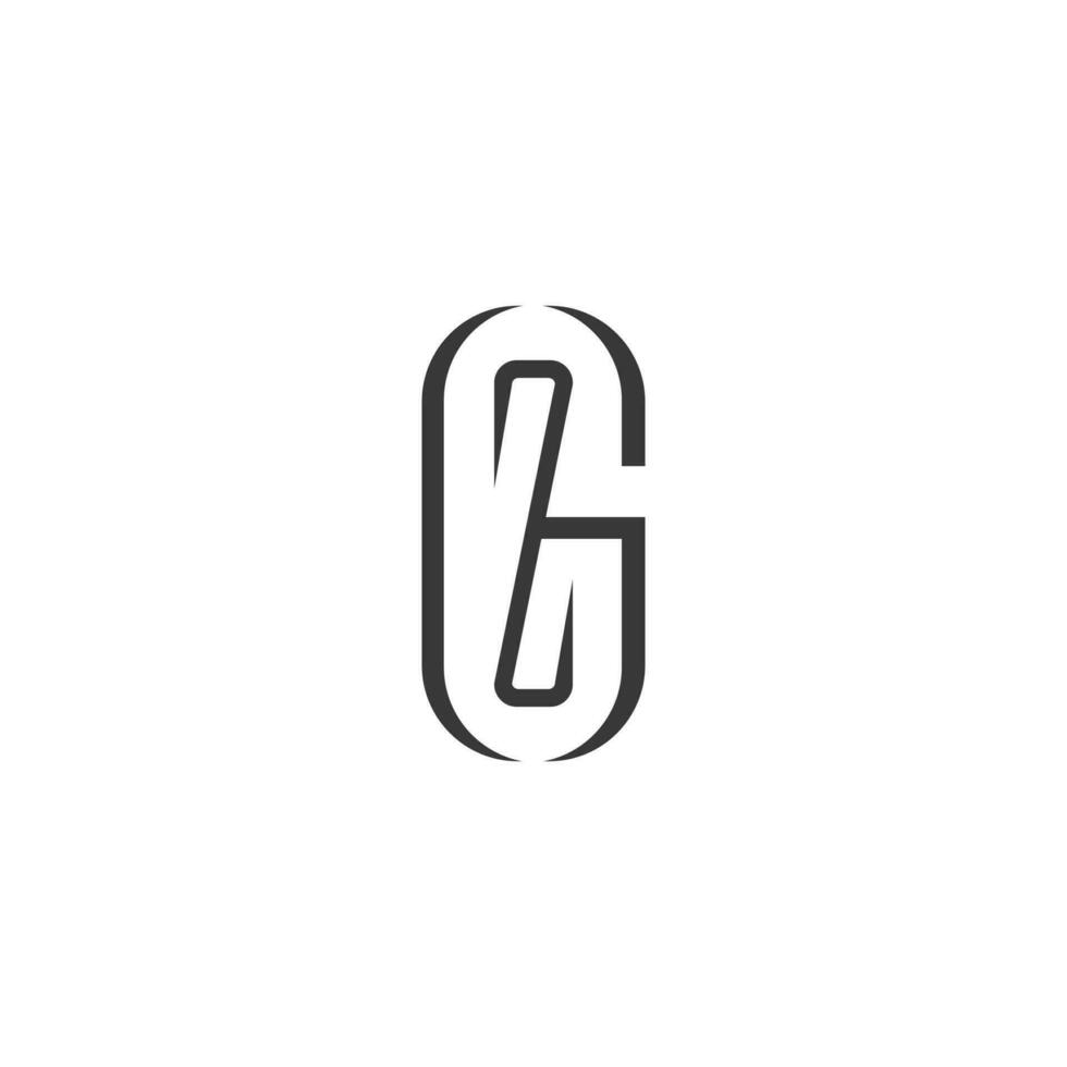 GZ, ZG, G AND Z Abstract initial monogram letter alphabet logo design vector