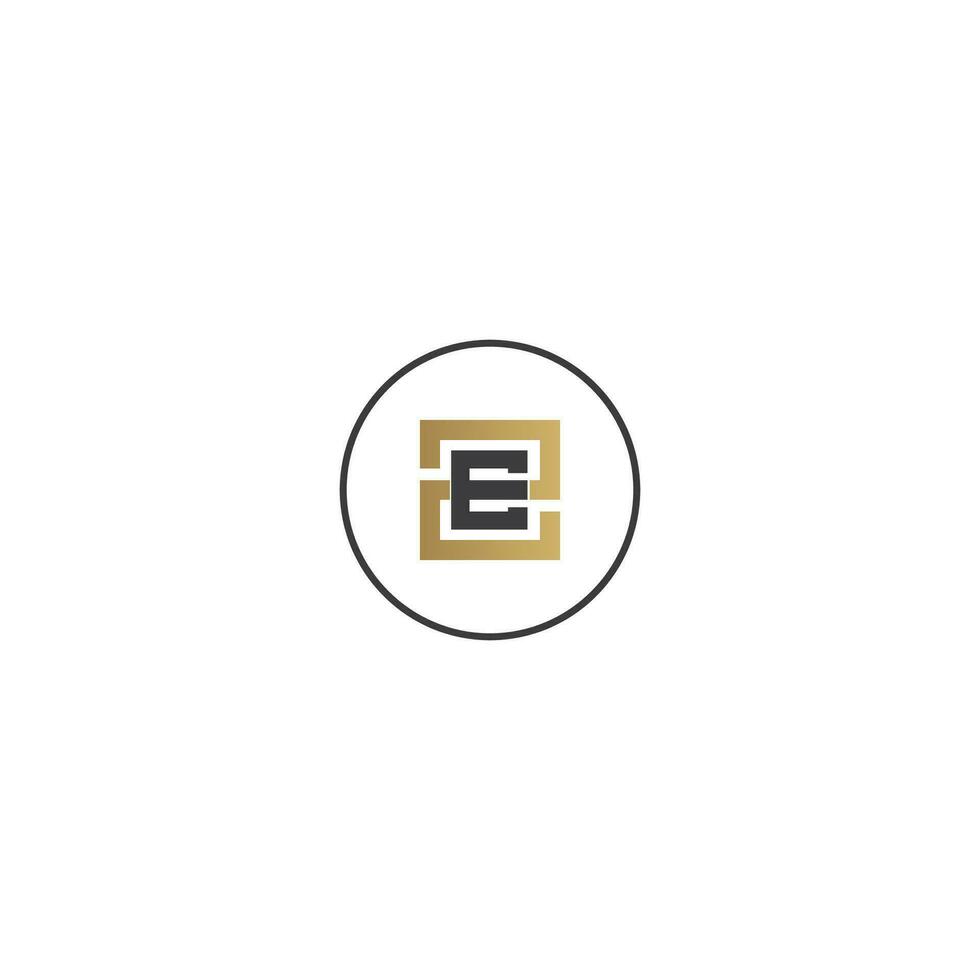 Alphabet letters Initials Monogram logo EZ, ZE, E and Z vector