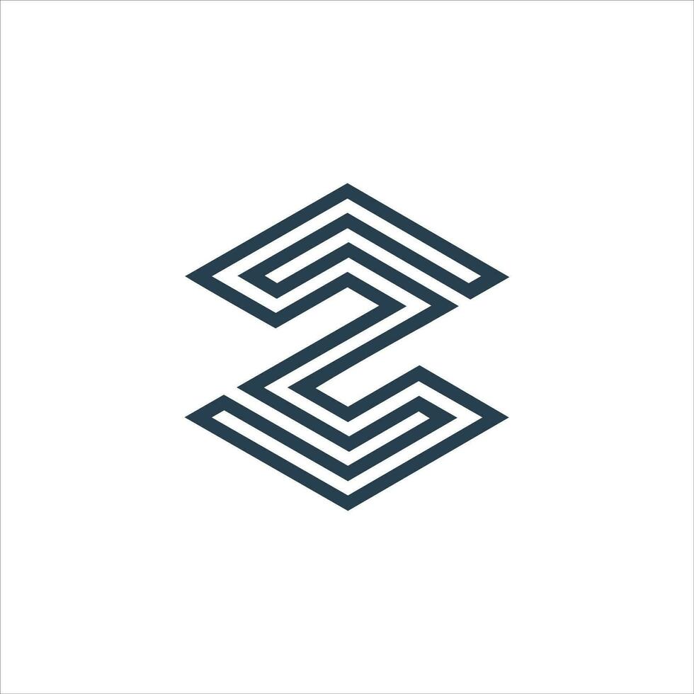 z letter logo design.z initial based alphabet icon logo design vector