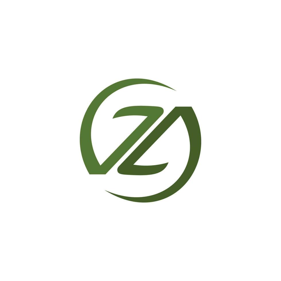 z letra logo diseño.z inicial establecido alfabeto icono logo diseño vector