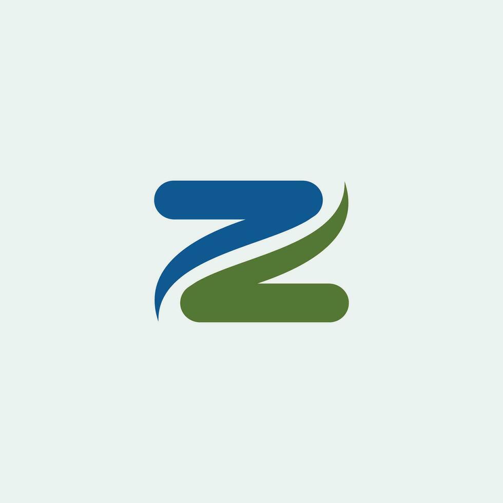 z letter logo design.z initial based alphabet icon logo design vector