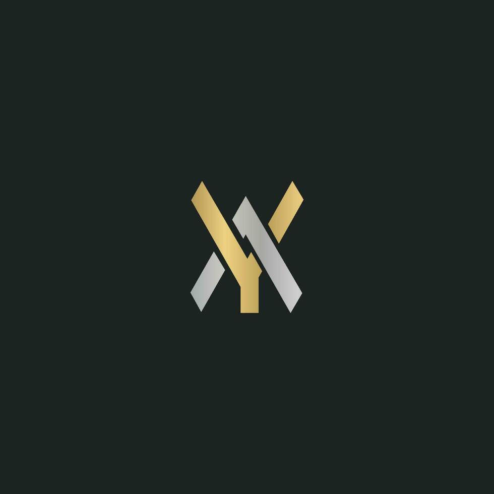 VY, YV, V AND Y Abstract initial monogram letter alphabet logo design vector
