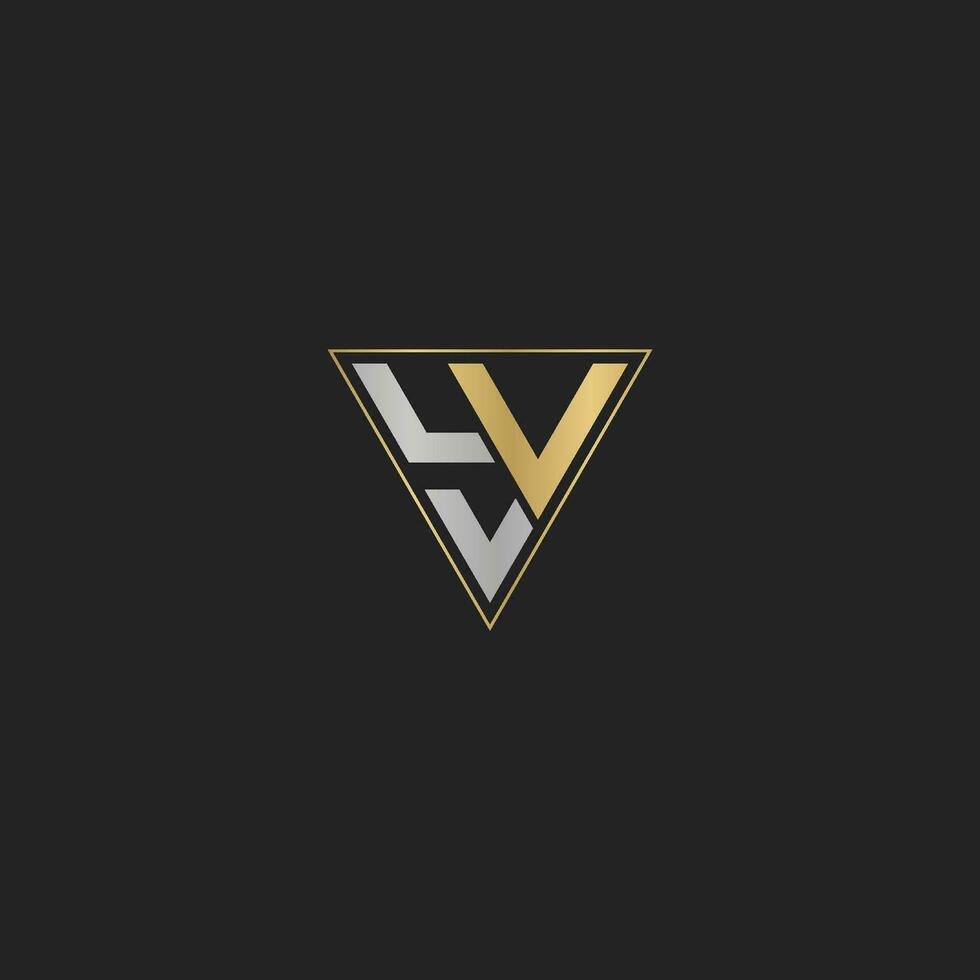VY, YV, V AND Y Abstract initial monogram letter alphabet logo design vector