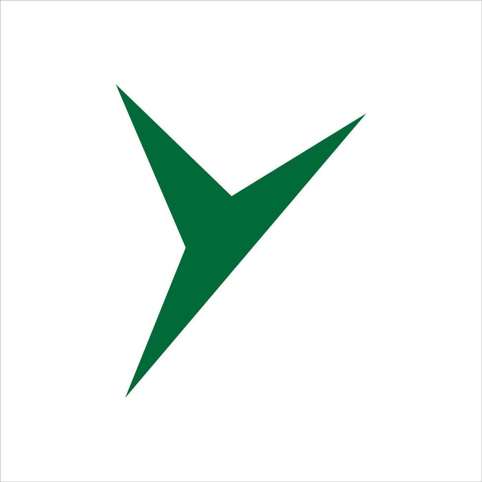 Initial letter y logo vector design template