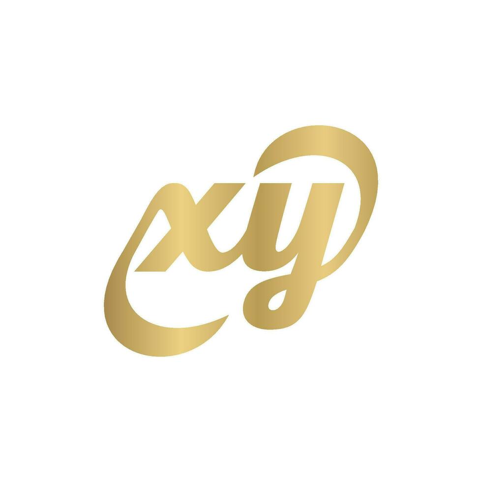 YX, XY, X AND Y Abstract initial monogram letter alphabet logo design vector
