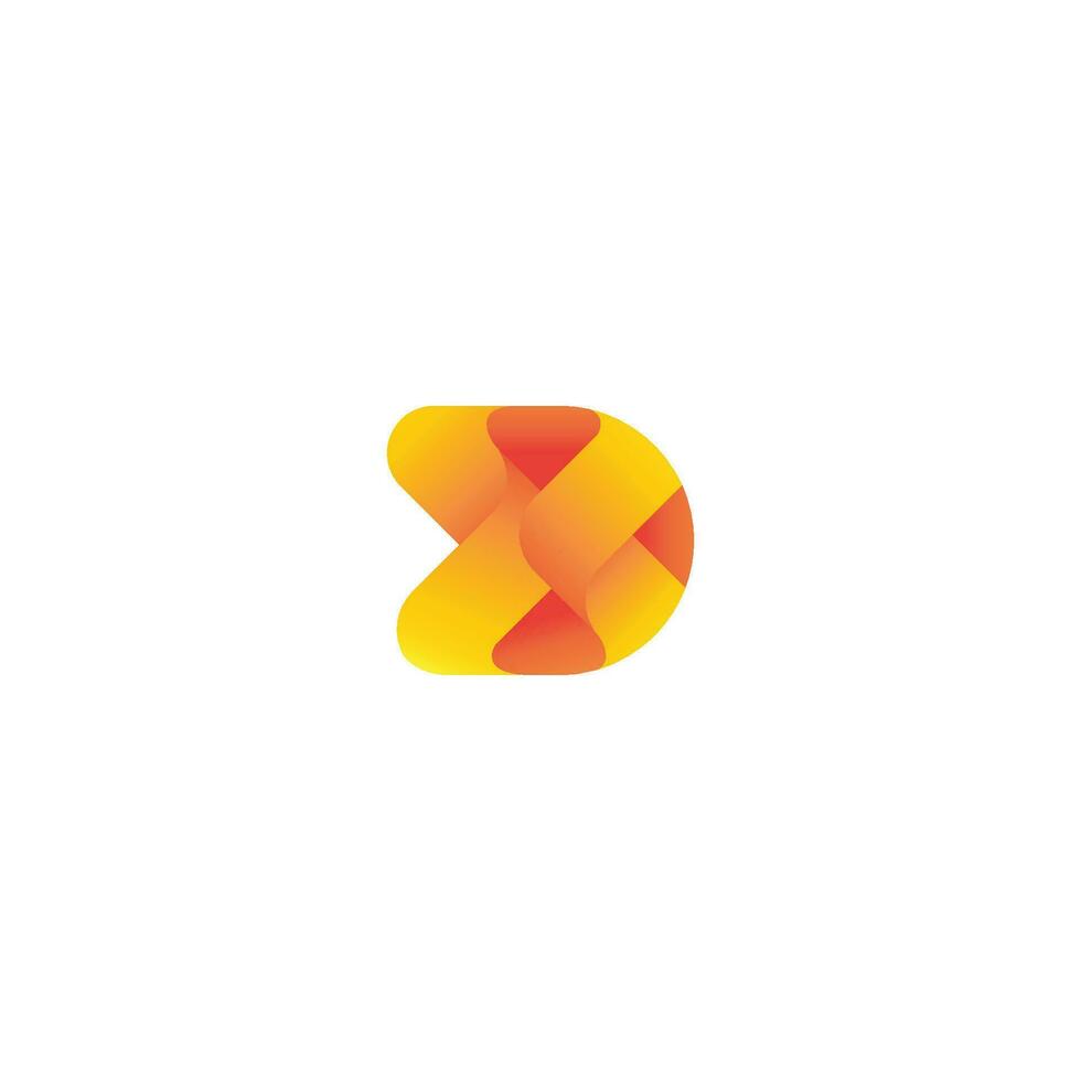 DX, XD, D AND X Abstract initial monogram letter alphabet logo design vector