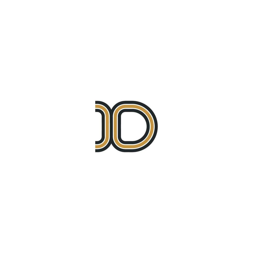 DX, XD, D AND X Abstract initial monogram letter alphabet logo design vector