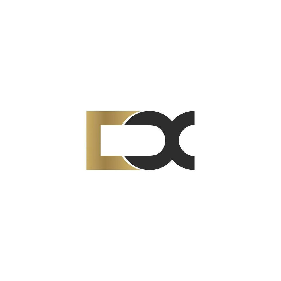 Alphabet letters Initials Monogram logo XC, CX, X and C vector