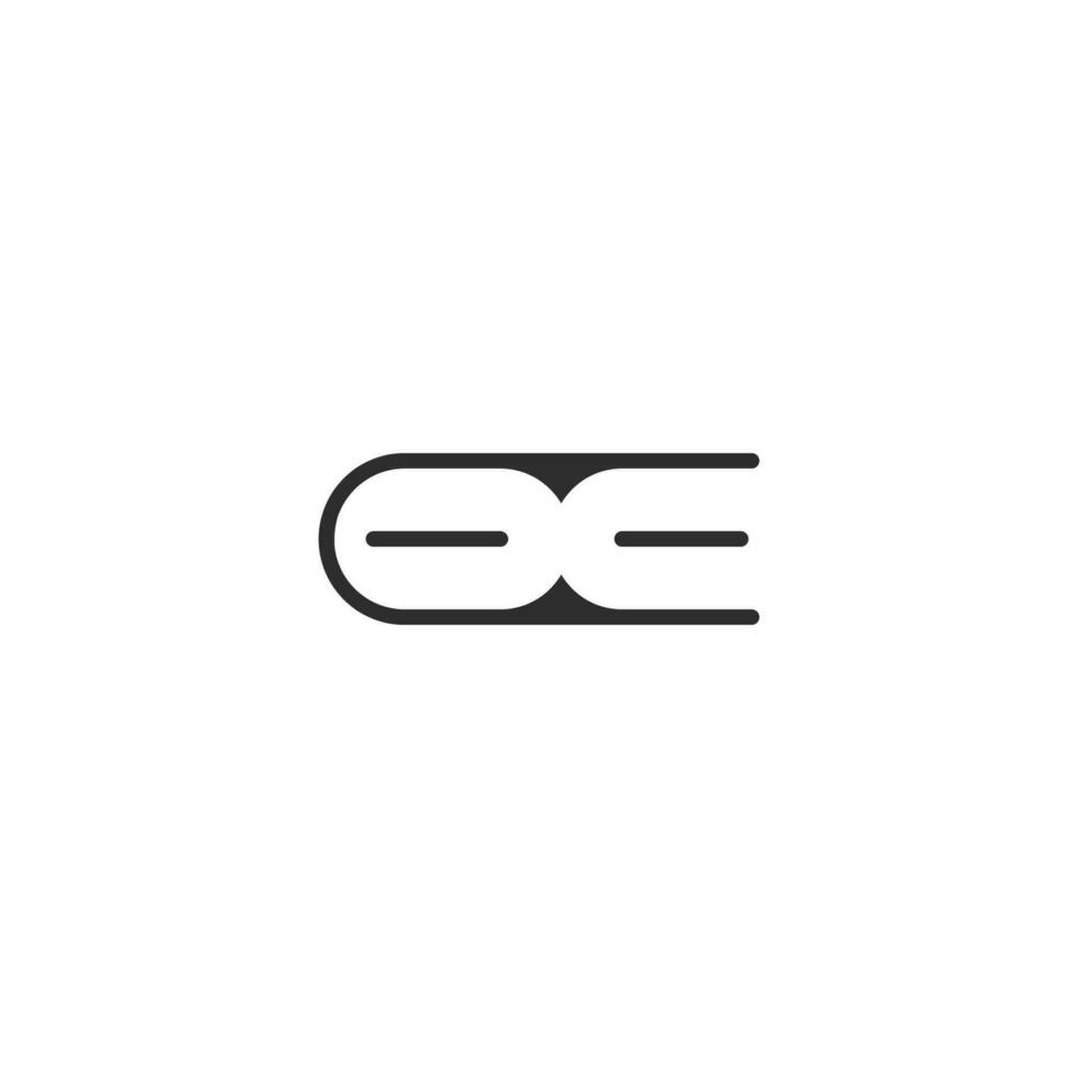 Alphabet letters Initials Monogram logo XC, CX, X and C vector