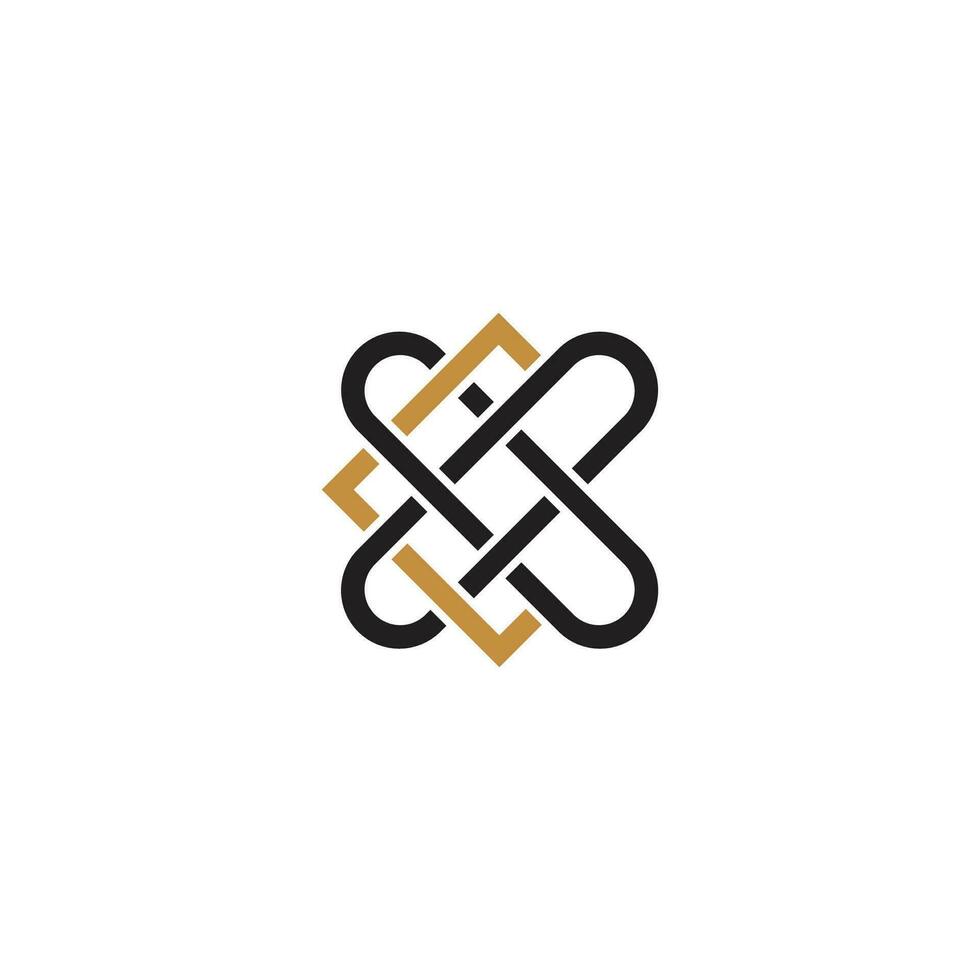 Alphabet letters Initials Monogram logo XC, CX, X and C vector