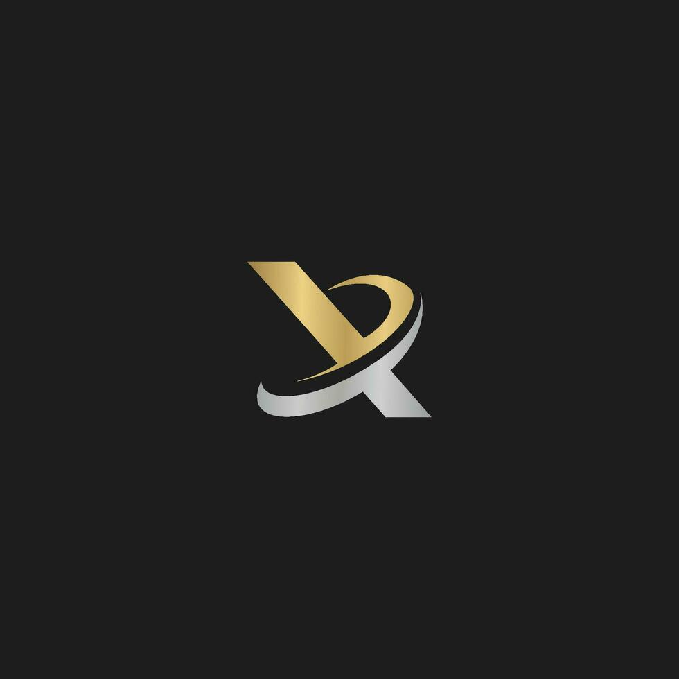 Alphabet Initials logo BX, XB, X and B vector