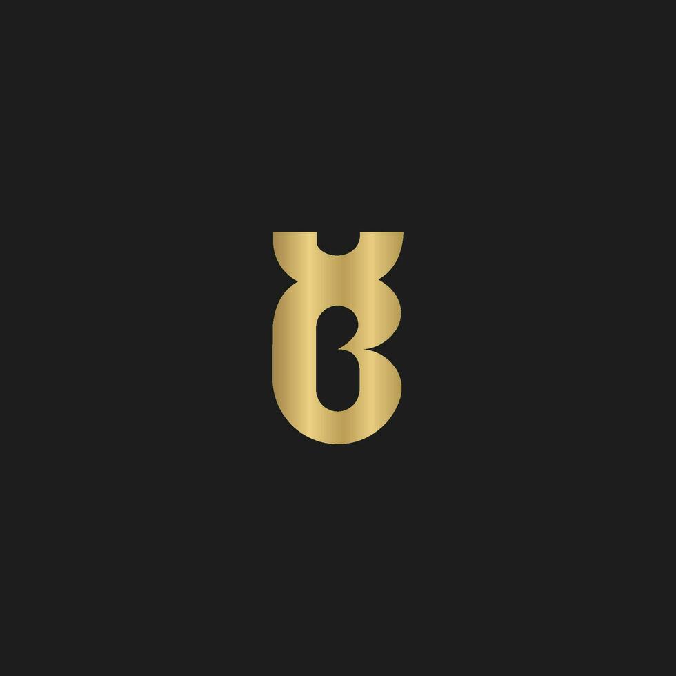 alfabeto iniciales logo bx, xb, X y si vector
