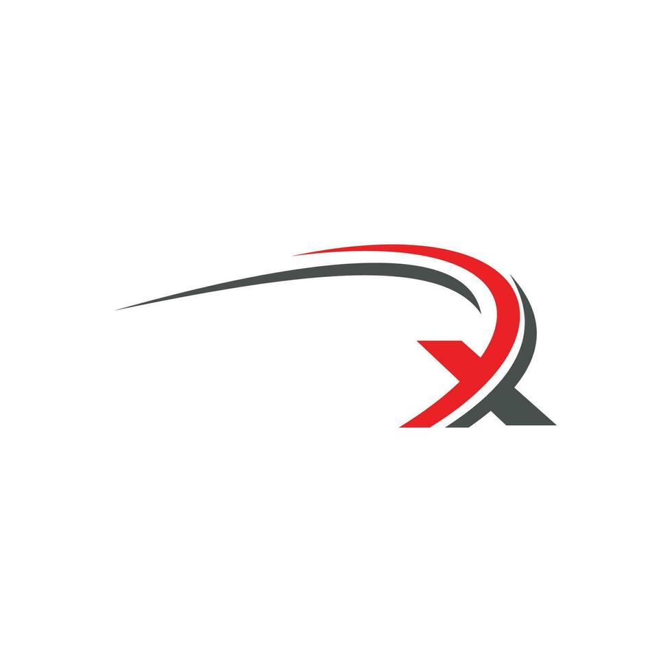 Initial letter x logo design template vector