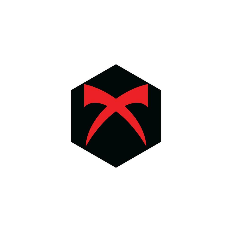 Initial letter x logo design template vector