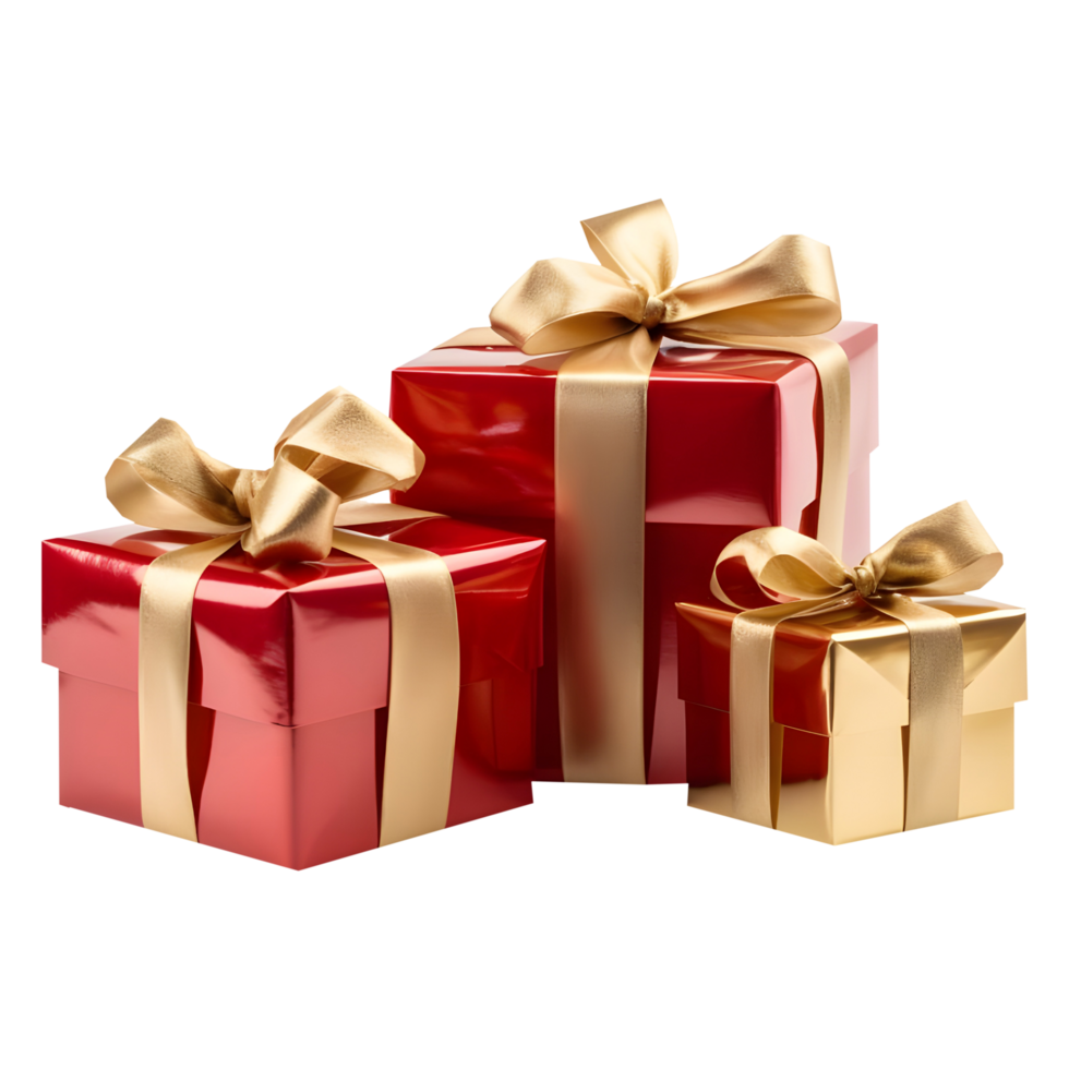 AI generated Gift Box on Transparent background - Ai Generated png