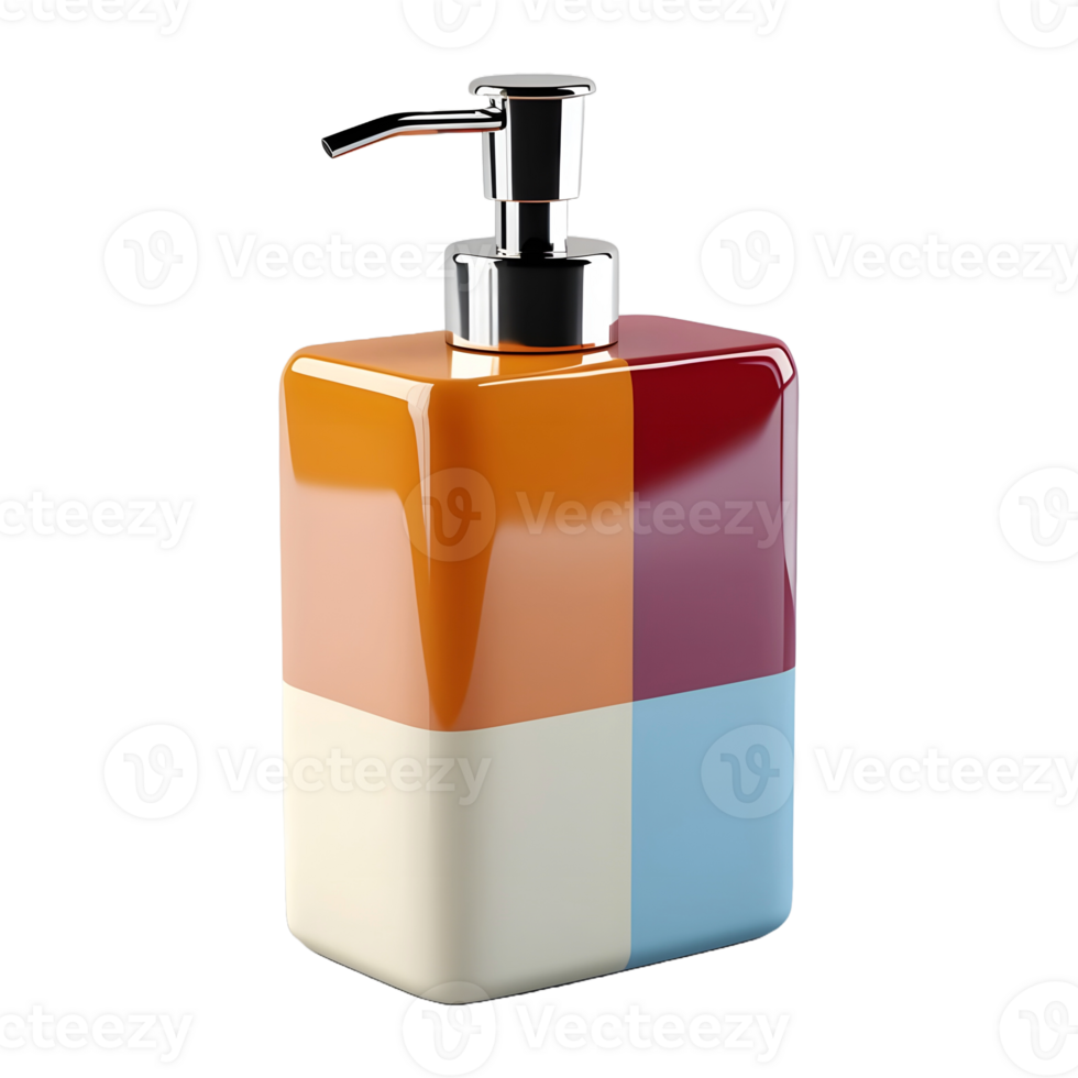 AI generated 3D Rendering of a Water or Perfume Bottle on Transparent Background - Ai Generated png