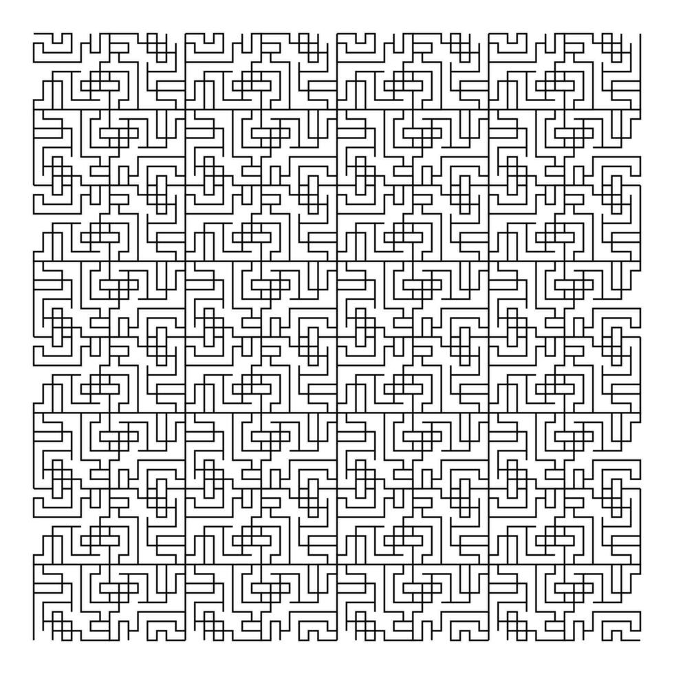 Maze puzzle game vector pattern