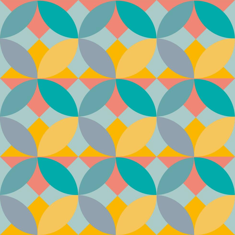 Fabric pattern design for templates. vector