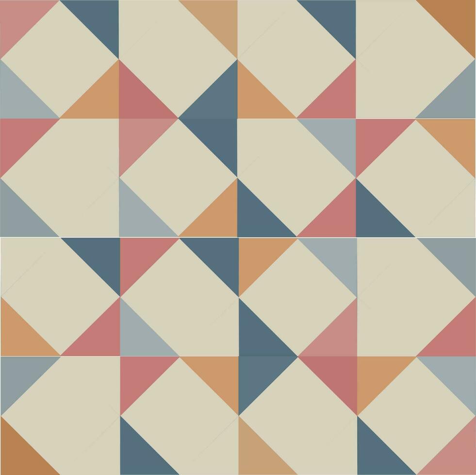 Fabric pattern design for templates. vector